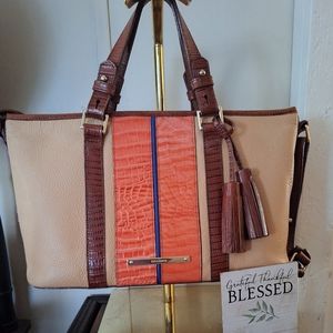 Brahmin Pimento Mini Asher